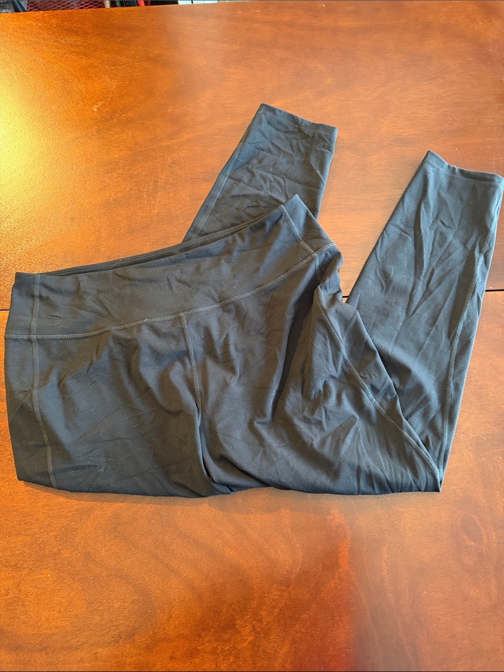 Xersion Black Women's Active wide waistband butter soft Leggings
